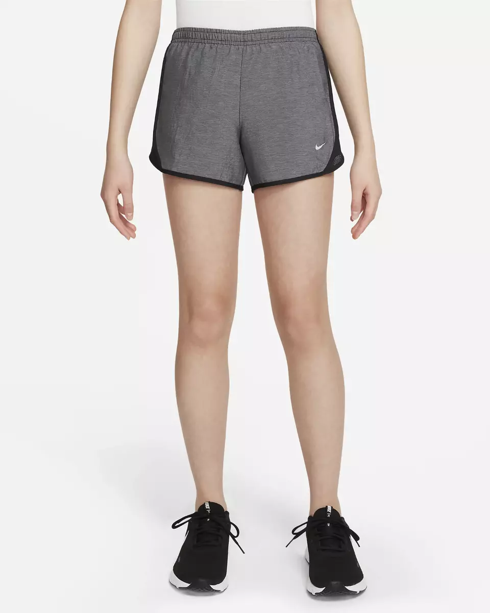 Nike Tempo Big Kids' (Girls') Dri-FIT Running Shorts grey xs