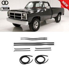 Rubber Window Weatherstrip Seal 10 Piece Kit For Dodge Truck Dw 150 1980-1993