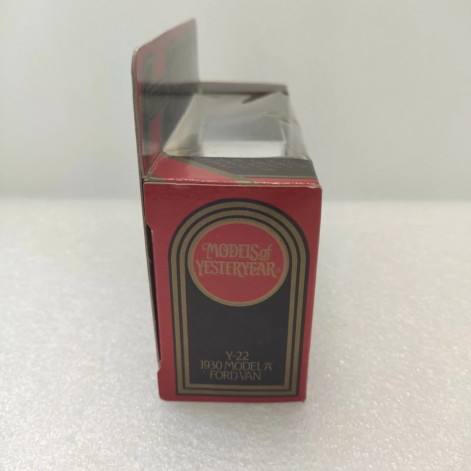 Matchbox Moy Y-22 1930 Model A Ford Van Neu Unbespielt mit OVP Sammler Unplayed - Bild 2 von 4