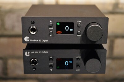 Pro-Ject Pre Box S2 Digital Preamplifier - Black