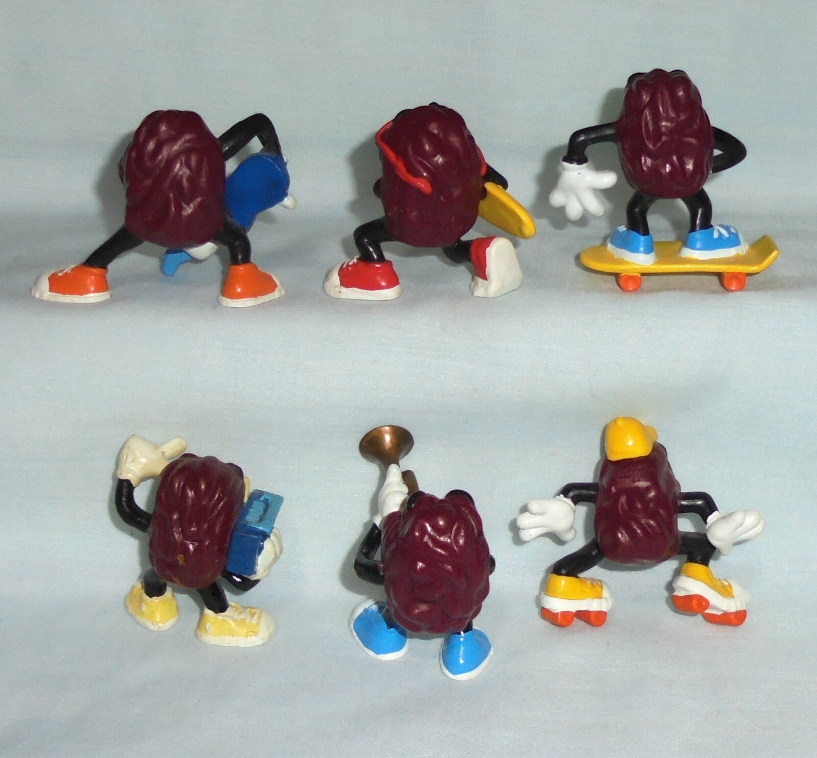 California Raisins Post California Raisins PVC Figures Post Cereal Hardees Store Lot 32 ...