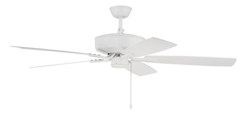 White 52"Ceiling Fan from the Pro Plus 52 Fan Collection