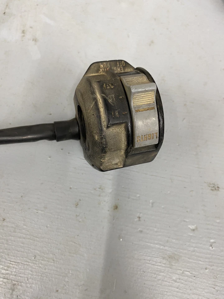 1989 YAMAHA MOTO 4 YFM250 ПРАВАЯ РУЧКА БАР ВЫКЛЮЧАТЕЛЬ ЗАПУСКА ПЕРЕКЛЮЧАТЕЛИ A387 - Изображение 2 из 4