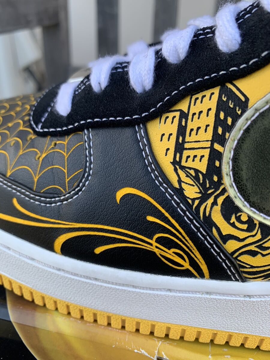 Nike Air Force 1 Low Mr. Cartoon Livestrong LA Sz 11 Undftd Nike Air Force 1 Low Mr. Cartoon Livestrong LA Sz 11 Undftd