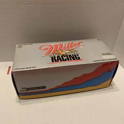 Miller Racing Rusty Wallace #2 1:24-Scale Stock Car-Winston Cup Collectable MINT