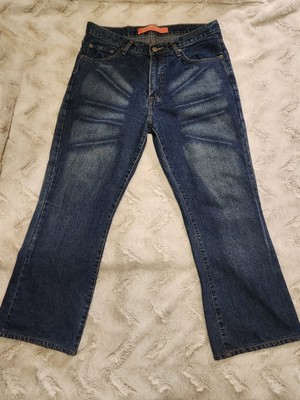 #115 Pepe Jeans 34x33(hemmed 26.5'') London UnionJack Seventythreejeans Pre-Owned