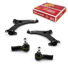 Front Lower Control Arm & Outer Tie Rod End Kit for 2000-2004 Ford Focus