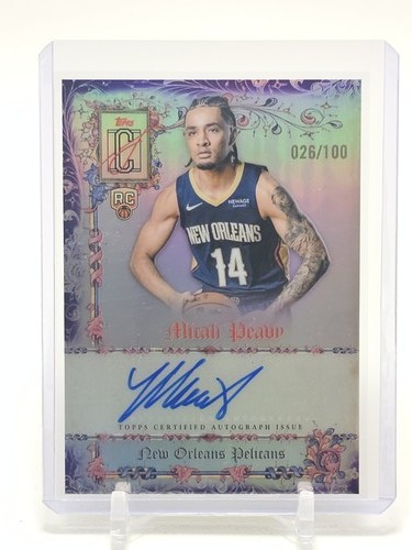 2025 Topps Signature Micah Peavy Purple (RAW)