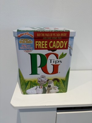 PG Tips Teedose ''Wallace & Gromit The Curse Of The Were-Rabbit Approved''
