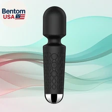 Personal Back Massager - Handheld Waterproof & Rechargeable Massager - 20 Speeds