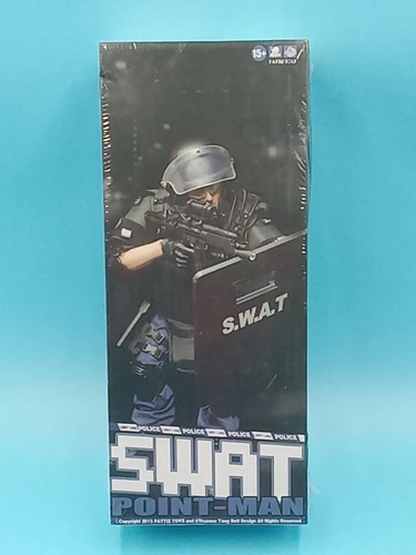 1/6 Point -man SWAT Team Military Soldier Collectible Action Figure, Brand New
