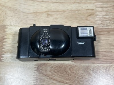 Olympus XA1 35mm Camera w/ A9M Electronic Flash, Camera Works Flash Is Broken