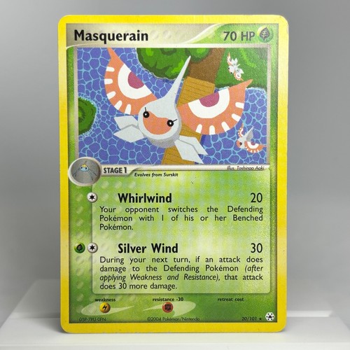 MASQUERAIN 20/101 Hidden Legends Rare Pokemon VINTAGE Moderately Played