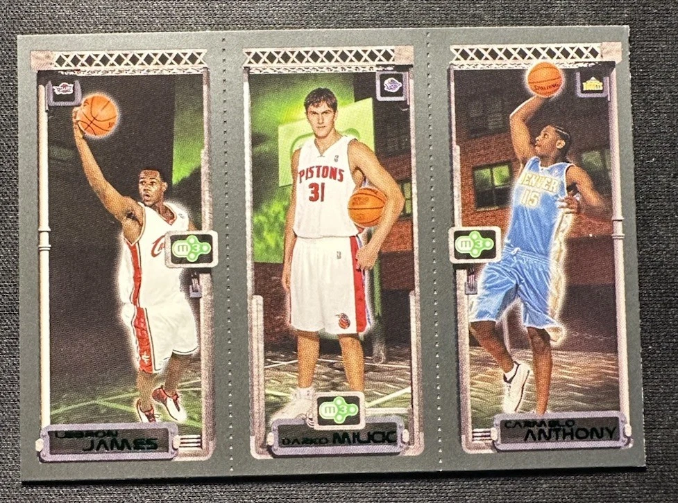 Topps Carmelo Anthony Basketball Rookie Sports Trading Cards for