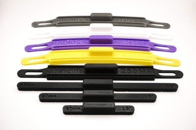 Radius Curve Extension Pack   5th to 8th Radius Gauges (00/H0 Scale)