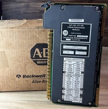Allen Bradley 1771-QB Linear Positioning Module Cat No. 96060290 FW - WORKING