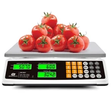 Price Computing Scale 88lb/40kg Commercial Food Scale for Produce Meat Weighi...