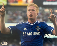 Kevin De Bruyne Chelsea signed 10x8 photo Image A ACG CERTIFIED