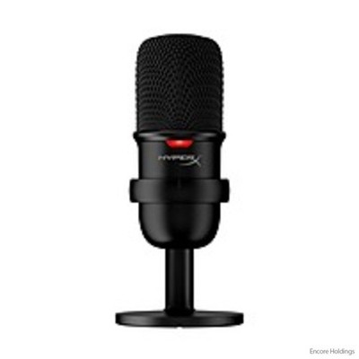 HyperX SoloCast Wired Electret Condenser Microphone - Black - 20 HMIS1X-XX-BK/G