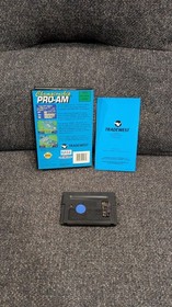 Championship Pro-Am (Sega Genesis, 1992) Complete in Box With Manual CIB