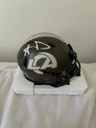 Aaron Donald Signed Autographed STS Salute Mini Helmet Los Angeles Rams Beckett