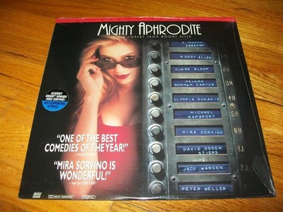MIGHTY APHRODITE Laserdisc LD WIDESCREEN FORMAT BRAND NEW SEALED MIRA SORVINO!