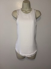 Banana Republic White Mixed Media Layered Top 407859 NWT XS Petite PXS
