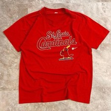Vintage 80  s St Louis Cardinals Single Stitch MLB Baseball T Shirt
