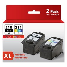 Ink Cartridges for Canon PG-210XL CL-211XL PIXMA MP250 MP240 MX410 MX340 MP295