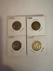 Silver Walking Liberty Quarters (Lot of 4) 1926 1926 1927 1929