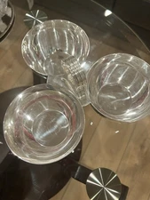 Ralph Lauren Home Montgomery triple nut bowl in silver-plated brass Never Used