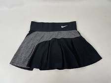 Nike Dri Fit Pleated Front Stretch Skirt Womens Size M Black