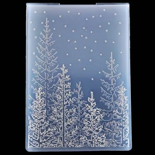 3D Tree Woodland Background Plastic Embossing Folders for Card Making Scrapbook