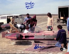 Ron Nathan & Jamie Shount Signed Star Wars ILM BHS 11x14 Photo BECKETT