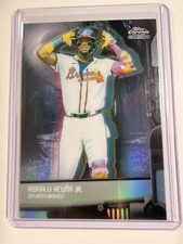 Ronald Acuna Jr Nocturnal 2026 Topps Chrome Black Atlanta Braves