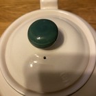Casuals by China Pearl Apples & Flower Blossom Teapot Cream Green Red 2118 — photo 8