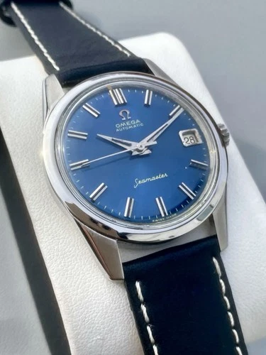 Omega Seamaster Automatic 1961 Blue Dial Ref 14701 SC Cal 562 Vintage Watch