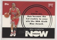 2007-08 Topps Generation Now Ben Gordon #GN8 00ah
