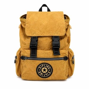 Kipling Seoul Medium Backpack Mustard Yellow No Monkey Charm Kipling backpack with charm - Gem main image 4