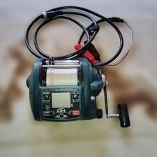【Così com'è】Miyamae Miya Epoca COMANDO CX4 12V Mulinello Elettrico Big Game P...