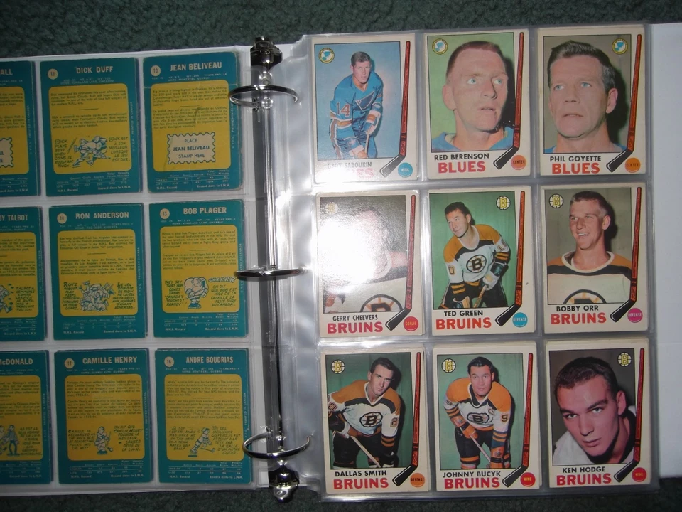 1969-70 O-Pee-Chee OPC HOCKEY COMPLETE SET 1-231 **RARE** - Image 2 of 4