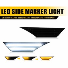 2x For 16-21 Honda Civic Dual Color Led Bumper Side Marker Light Turn Signal Eou 2x For 16-21 Honda Civic Dual Color Led Bumper Side Marker Light Turn Signal Eou
