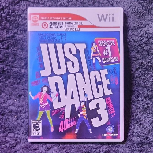 New ListingUbisoft Just Dance 3 Nintendo Wii Dance Target Exclusive Multiplayer Manual