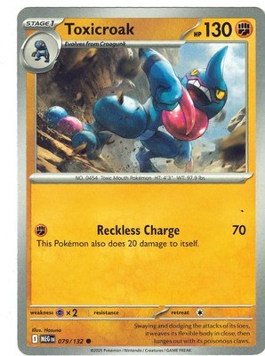Mega Evolution #079/132 Toxicroak