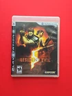 Sony PlayStation 3 PS3 Resident Evil 5 Complete Disc Case Manual Tested