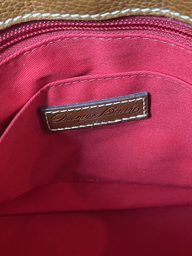Dooney & Bourke Tote Handbag - Pebble Grain Leather Brown Clean Interior! - Picture 11 of 14