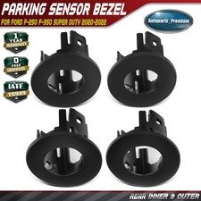 4pcs Rear Parking Sensor Bezel For Ford F-250 Super Duty F-350 Super Duty 20-22 4pcs Rear Parking Sensor Bezel For Ford F-250 Super Duty F-350 Super Duty 20-22