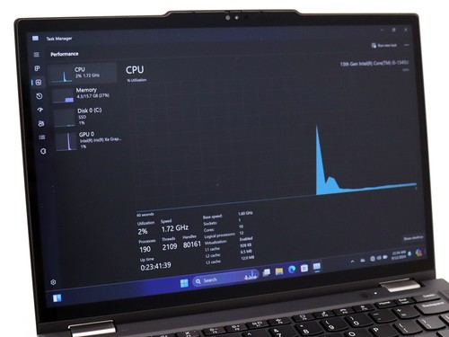 Lenovo ThinkPad X13 Yoga Gen 4 i5-1345U 16GB RAM 256GB NVMe W11P + Warranty 2027 - Picture 8 of 10