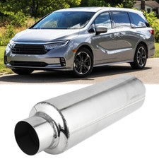 3" IN/OUT 16" Long Exhaust Resonator Muffler Silencer For Honda Odyssey 3.5L V6