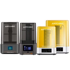ANYCUBIC Photon Mono 4 Series 10K Resin 3D Printer 7" LCD Screen Wash & Cure lot